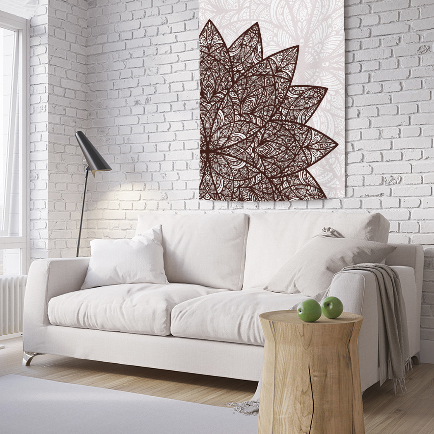 

Вертикальное фотопанно на стену JoyArty Ажур мандалы 100x150 см, Ажур мандалы