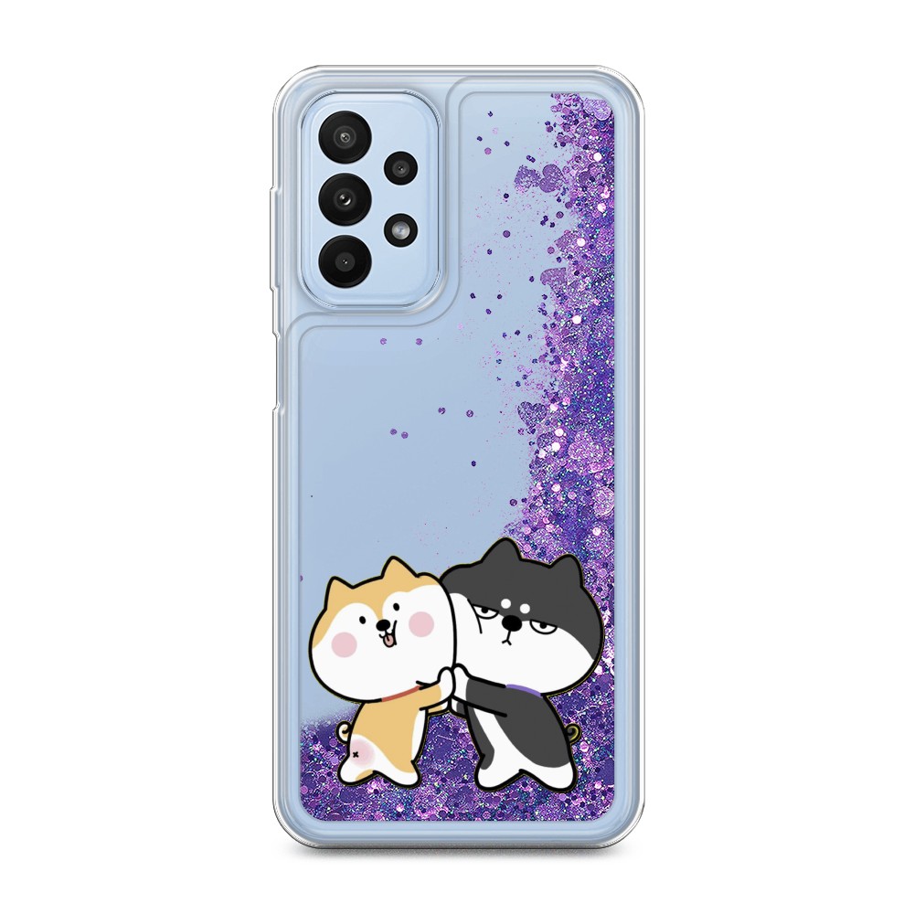 

Чехол Awog на Samsung Galaxy A23 "Обнимашки акита", Бежевый, 2105092-1