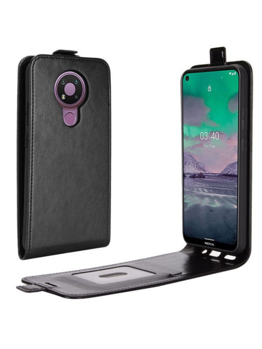 

Чехол книжка Flip для Nokia 3.4 черный