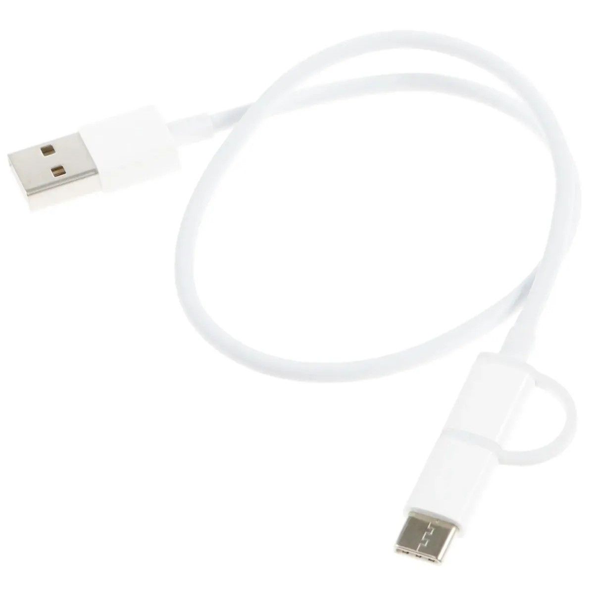 Кабель USB 2.0 Type-A, USB Type-C, micro USB-USB Type-C Xiaomi X15304 0.3м белый