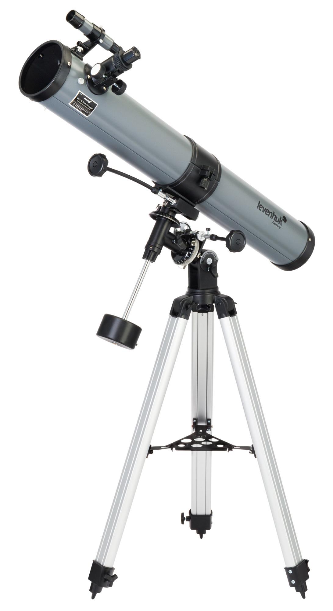 

Телескоп Levenhuk Blitz 76 PLUS, Белый;серый, Blitz 76 Plus