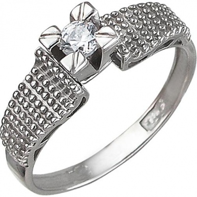 

Кольцо из серебра р. , Эстет 01К1510770, фианит, 01К1510770