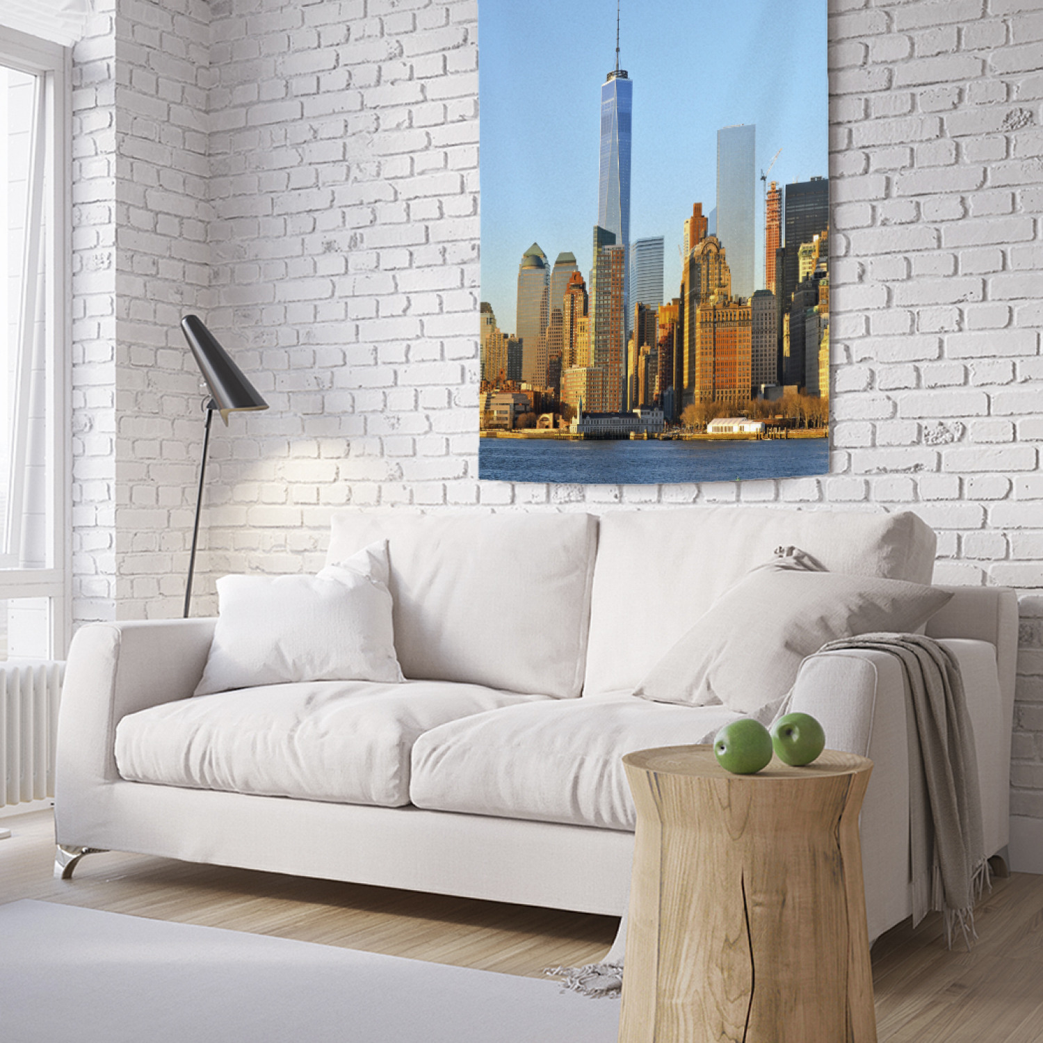 

Вертикальное фотопанно на стену JoyArty Небоскребы Манхэттена 100x150 см, Небоскребы Манхэттена