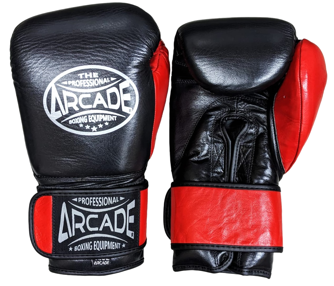 

Боксерские перчатки Arcade 14 унций, black/red, Белый;черный;красный