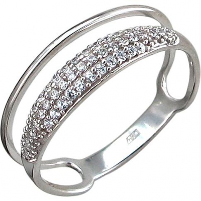 

Кольцо из серебра р. , Эстет 01К1510765, фианит, 01К1510765