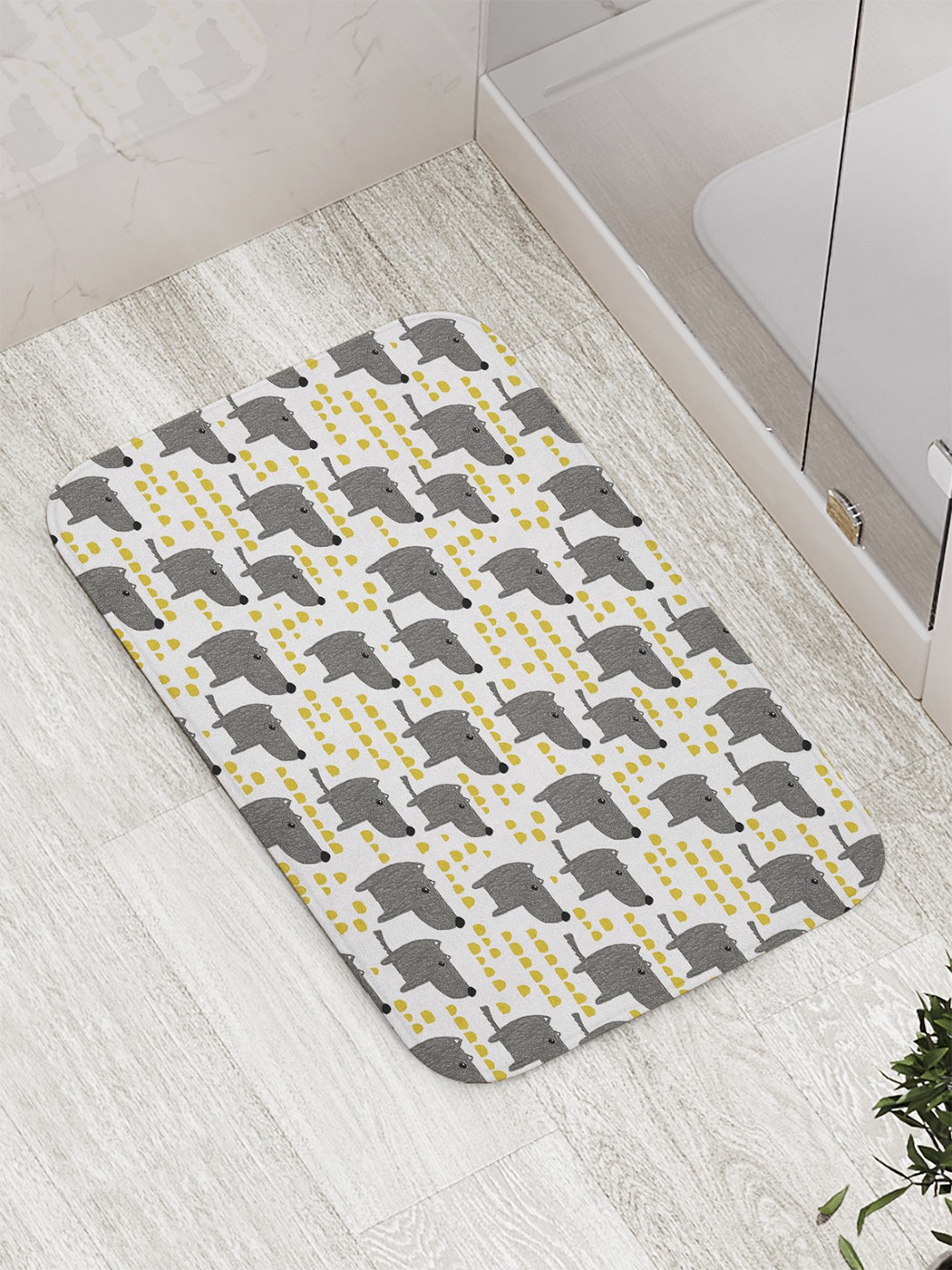 

bath_61531 Коврик противоскользящий для ванной, сауны, бассейна, 77х52 см
