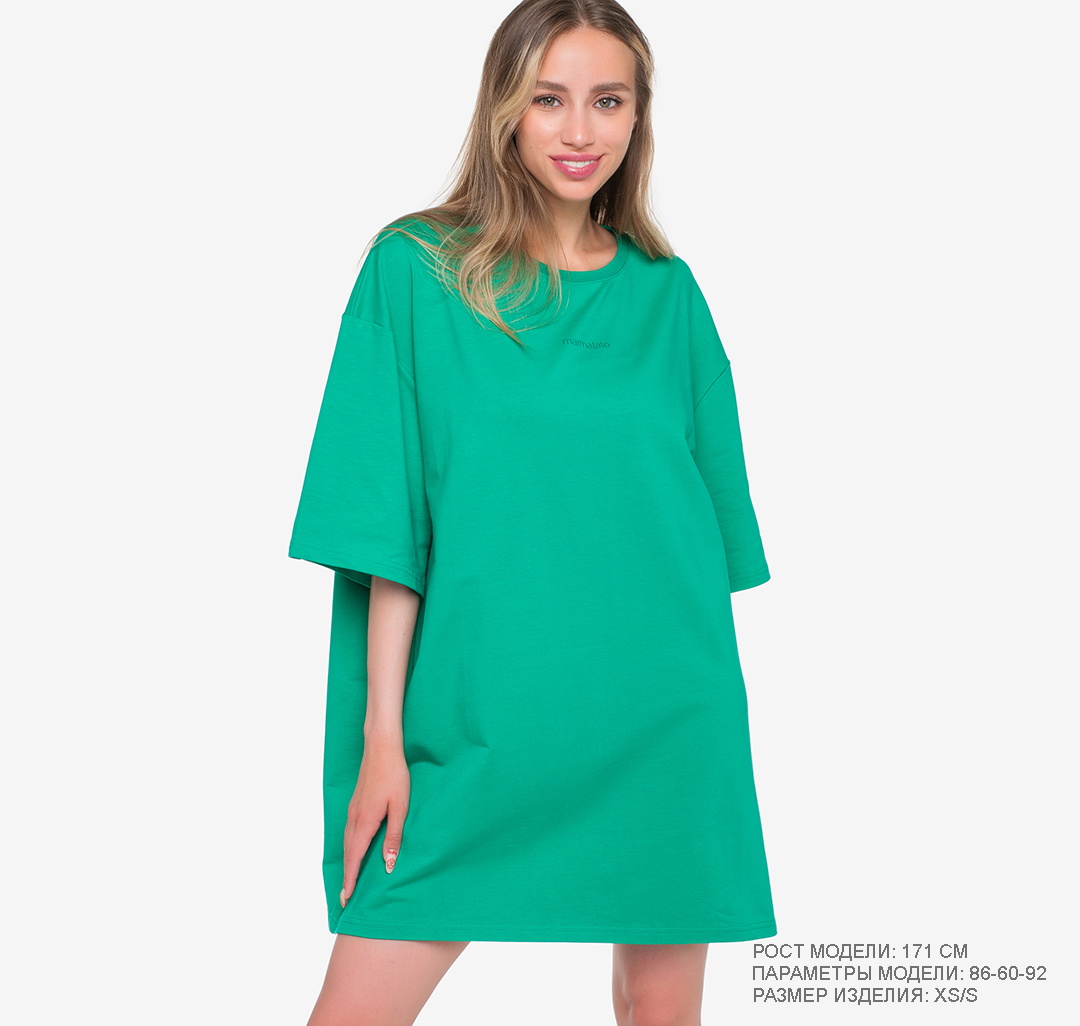 Платье женское Marmalato 1047-005 134820 зеленое XS