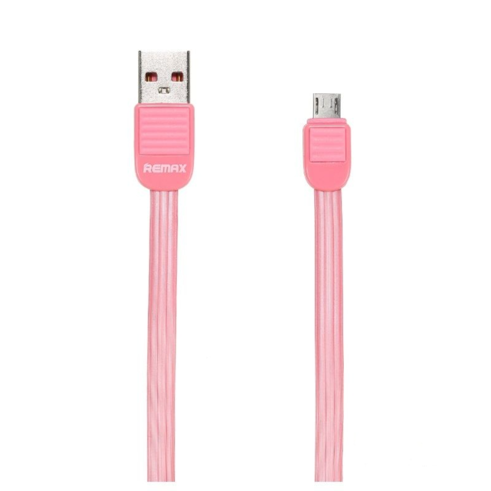 фото Кабель micro usb - usb remax rc-045m 1 м розовый