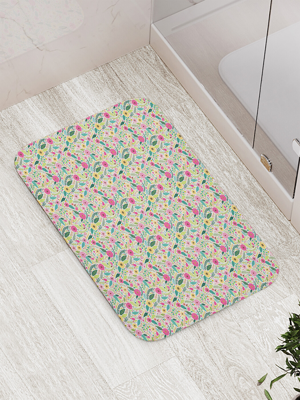

bath_61477 Коврик противоскользящий для ванной, сауны, бассейна, 77х52 см