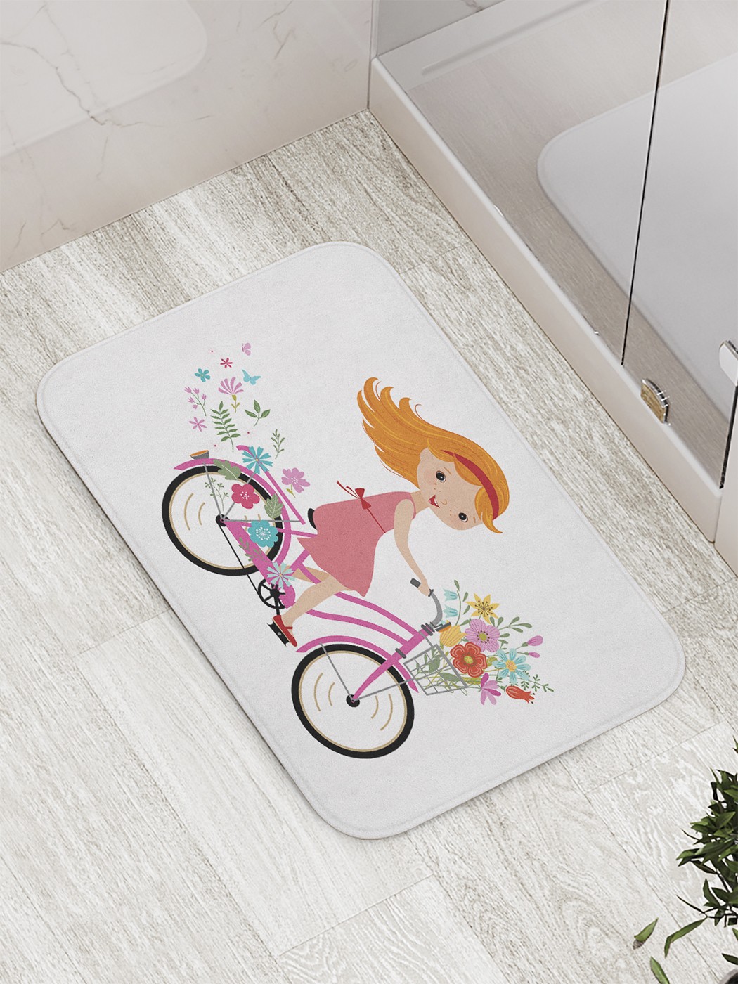 

bath_61467 Коврик противоскользящий для ванной, сауны, бассейна, 77х52 см
