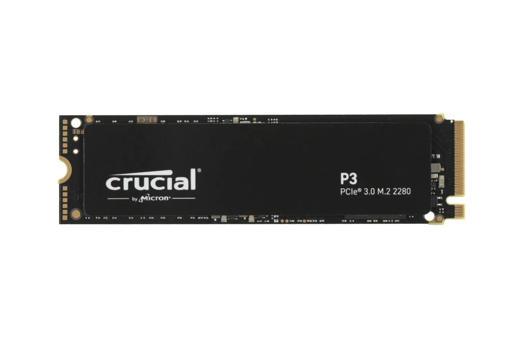 

SSD накопитель Crucial P3 M.2 2280 500 ГБ (CT500P3SSD8), P3