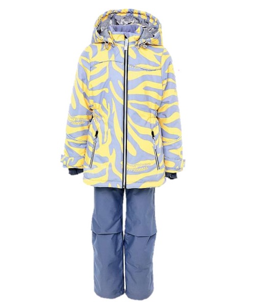 

Комплект верхней одежды Stella Kids М-670/3, желтый; серый, 128, М-670/3
