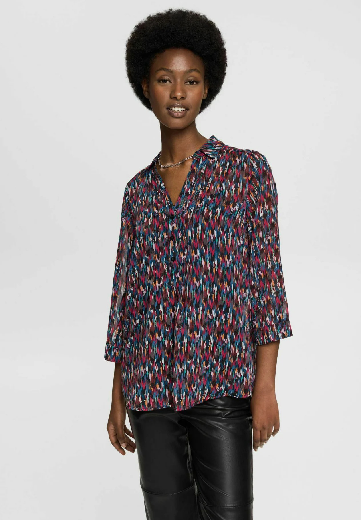 Блузка Esprit для женщин разноцветная-003 размер EU XS 112EE1F317 3590₽