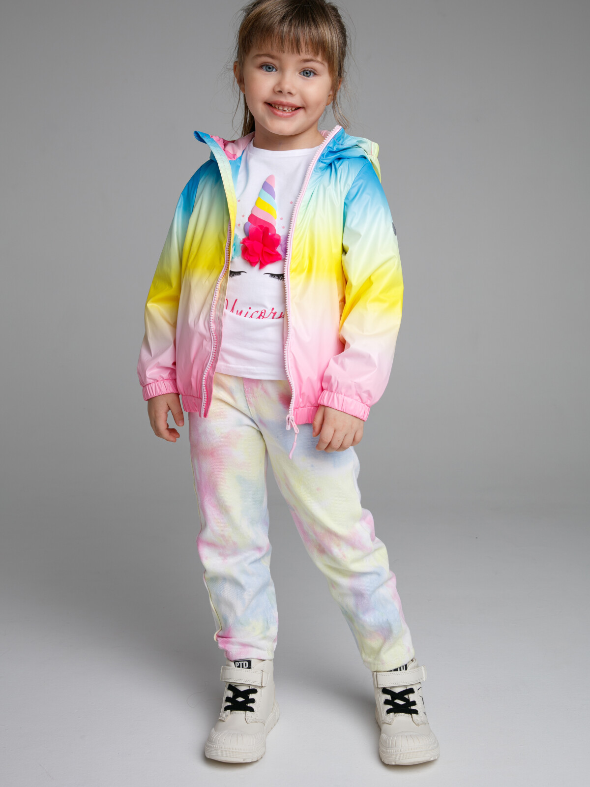 

Ветровка детская PlayToday Kids 12322055, разноцветный, 110, 12322055