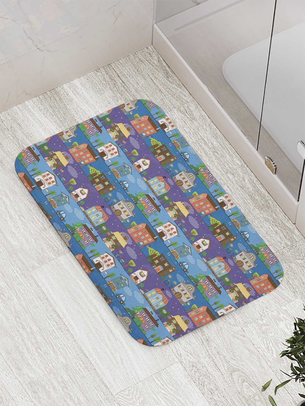 

bath_61448 Коврик противоскользящий для ванной, сауны, бассейна, 77х52 см
