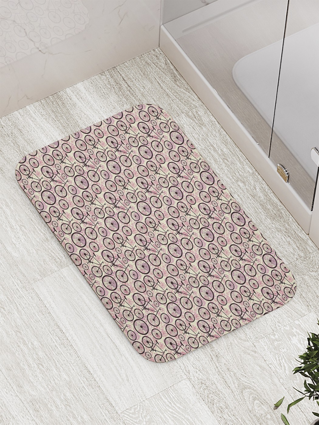 

bath_61445 Коврик противоскользящий для ванной, сауны, бассейна, 77х52 см