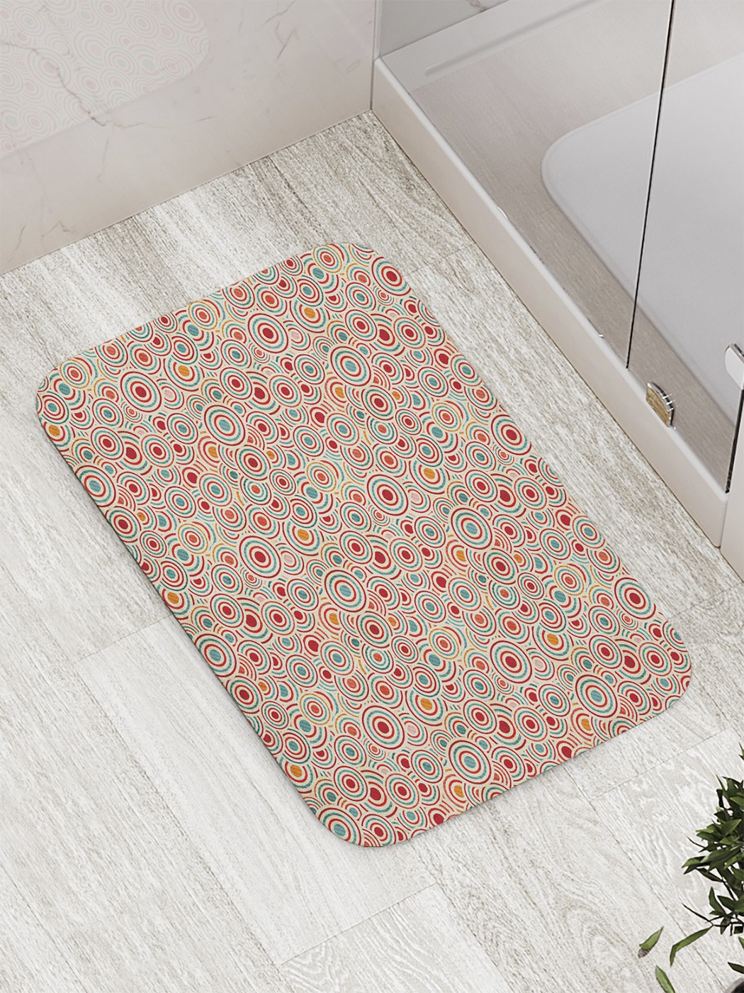 

bath_61443 Коврик противоскользящий для ванной, сауны, бассейна, 77х52 см