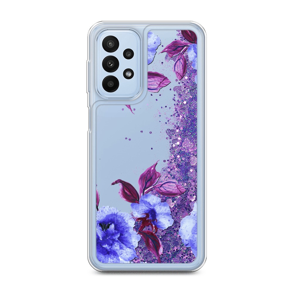 

Чехол Awog на Samsung Galaxy A23 "Цветочная фантазия 5", Фиолетовый, 2105092-1