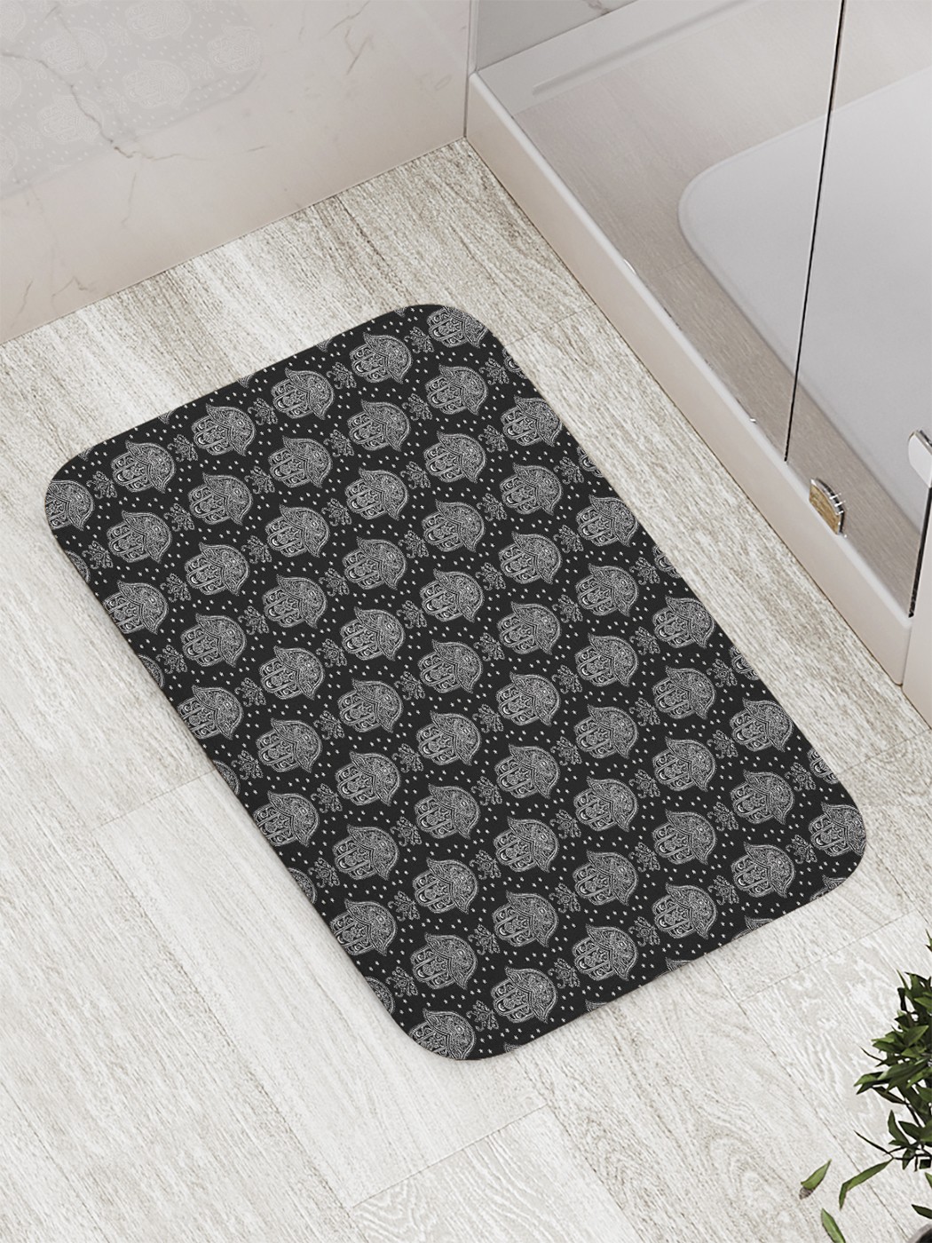 

bath_61432 Коврик противоскользящий для ванной, сауны, бассейна, 77х52 см