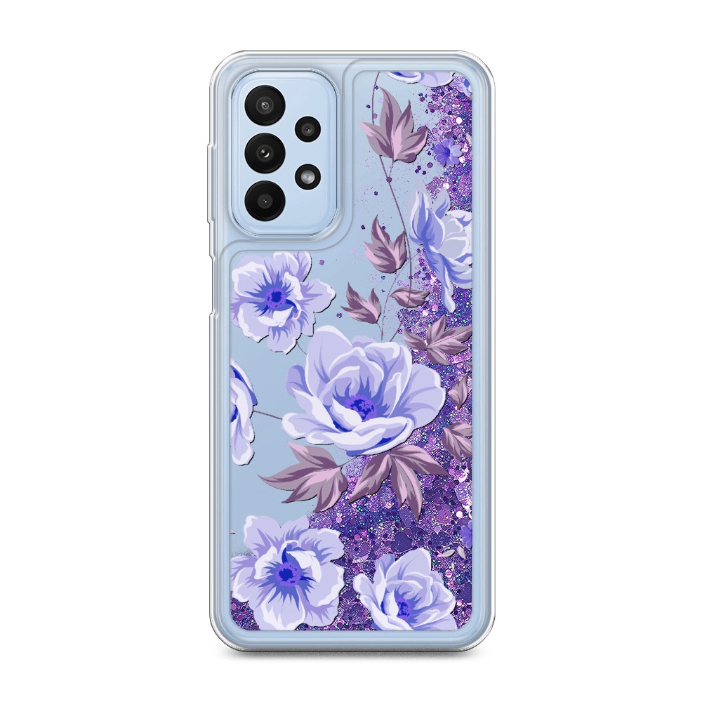 

Чехол Awog на Samsung Galaxy A23 "Цветочная фантазия 1", Фиолетовый, 2105092-1