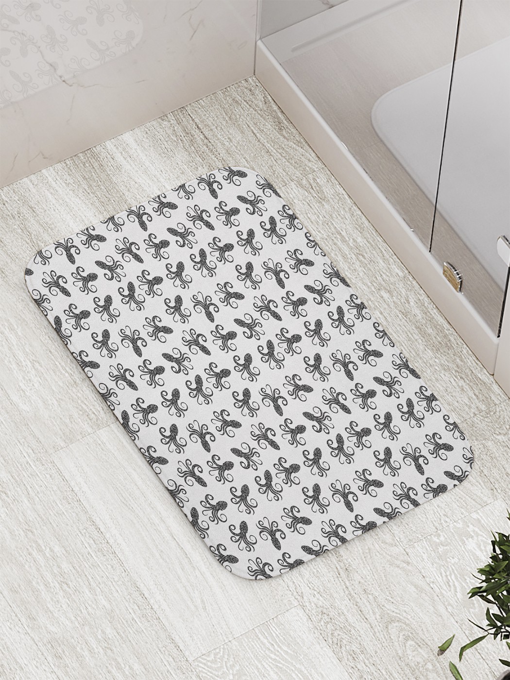 

bath_61399 Коврик противоскользящий для ванной, сауны, бассейна, 77х52 см