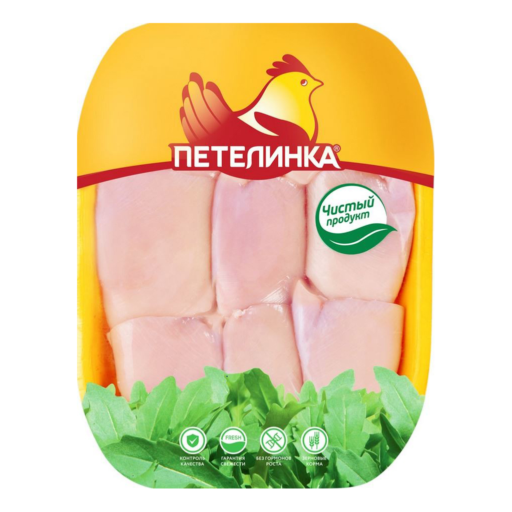 

Бедра куриные филе Петелинка охлажденные 1,4 кг