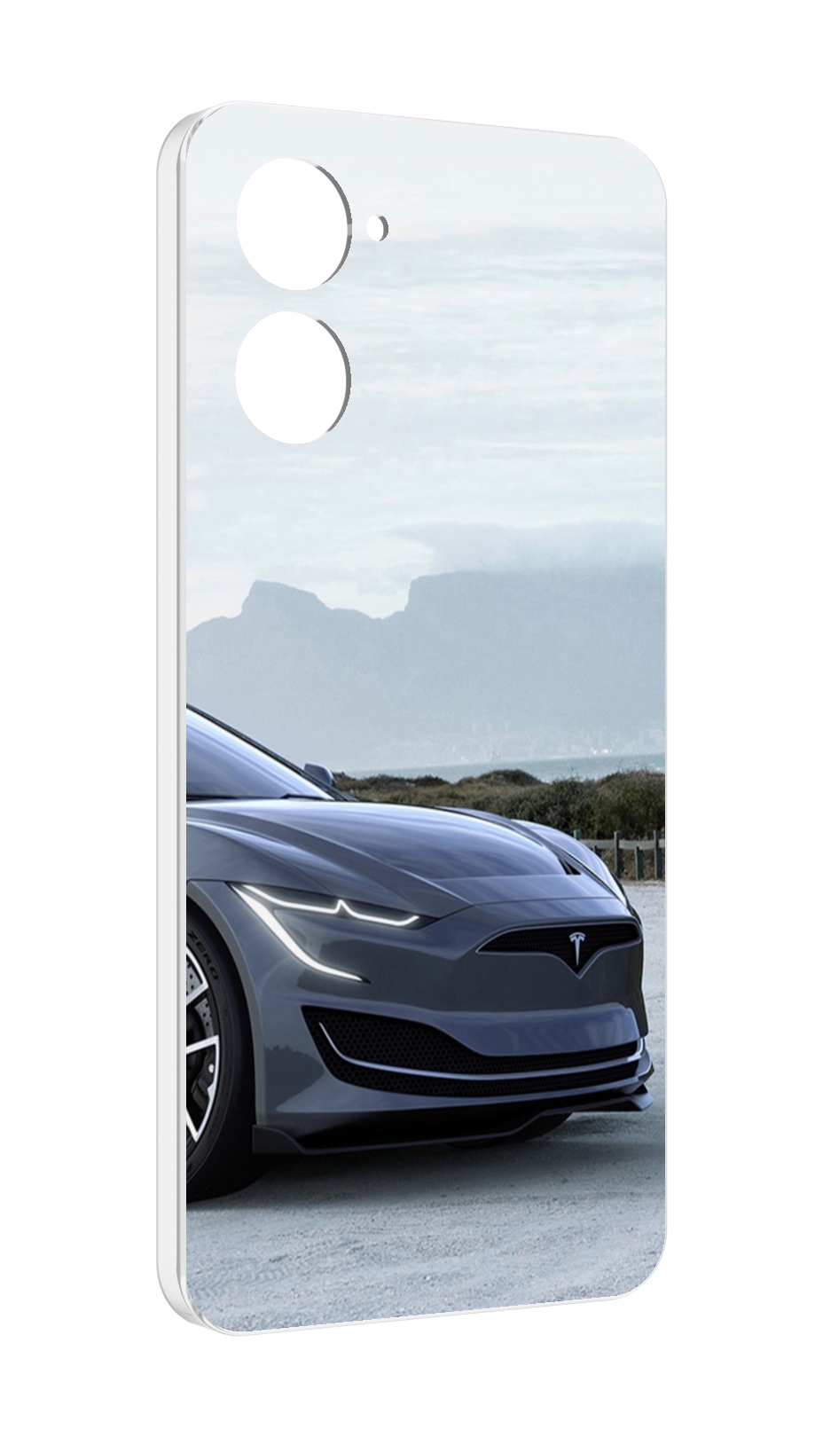 

Чехол MyPads тесла tesla 2 мужской для Realme 10S противоударный, Tocco