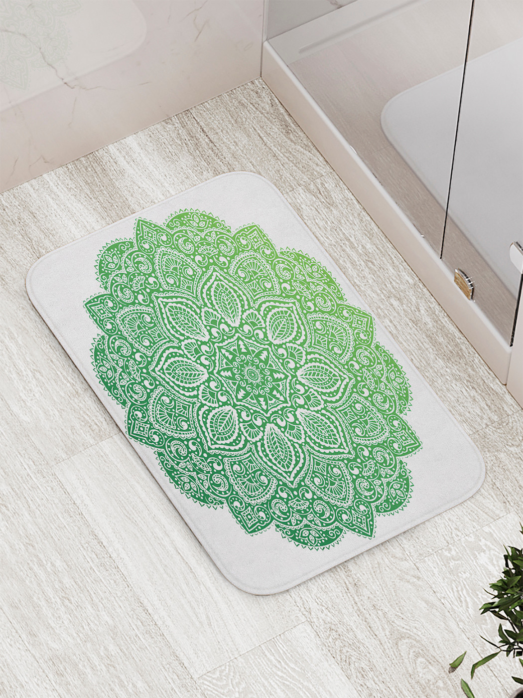 

bath_61351 Коврик противоскользящий для ванной, сауны, бассейна, 77х52 см