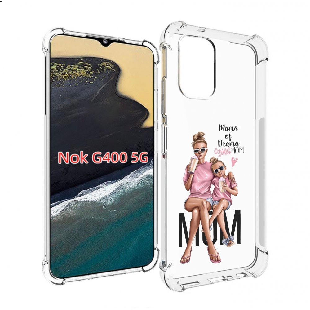 

Чехол MyPads Мама-мечты женский для Nokia G400 5G, Прозрачный, Tocco