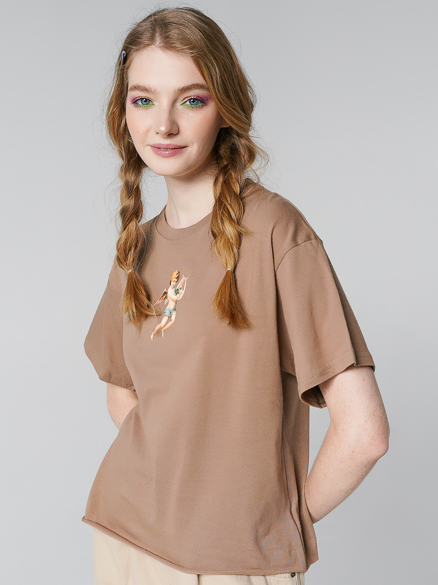 

Футболка женская ТВОЕ 85993 бежевая XS, 85993