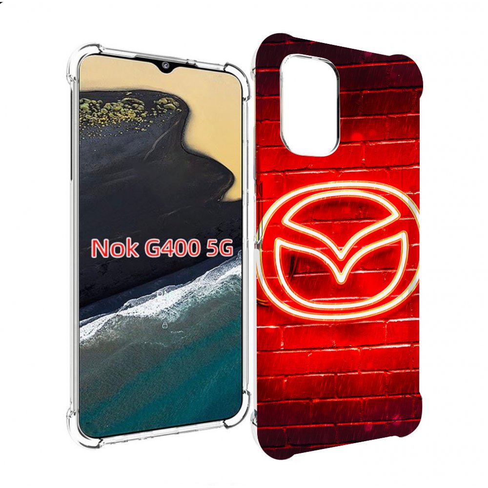 

Чехол MyPads Мазда для Nokia G400 5G, Прозрачный, Tocco