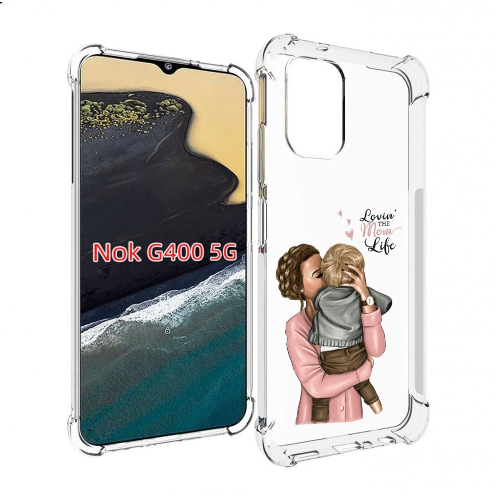 

Чехол MyPads Любовь-мамы детский для Nokia G400 5G, Прозрачный, Tocco