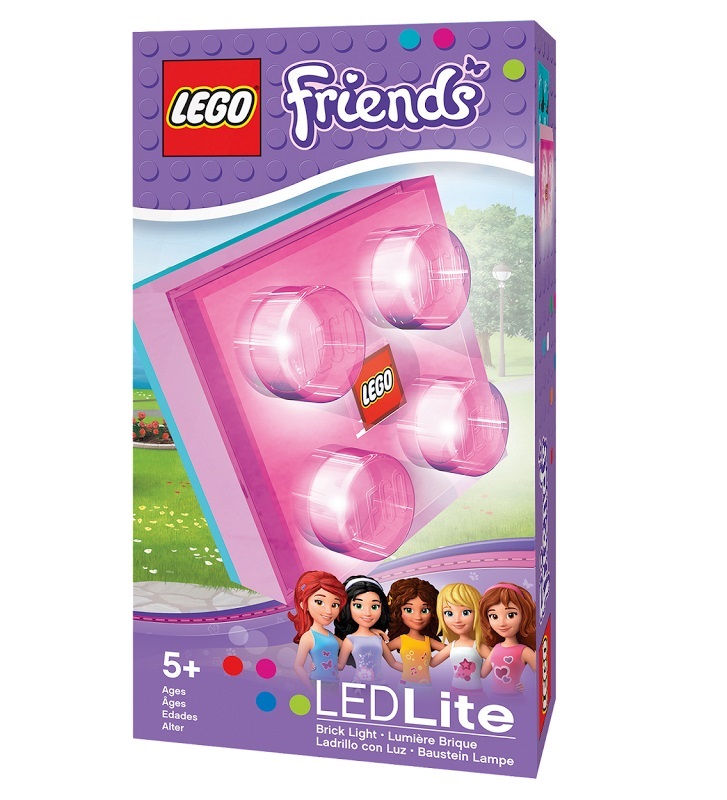 фото Фонарик-ночник со сменным элементом лего friends lego lgl-bp2f lego accessories