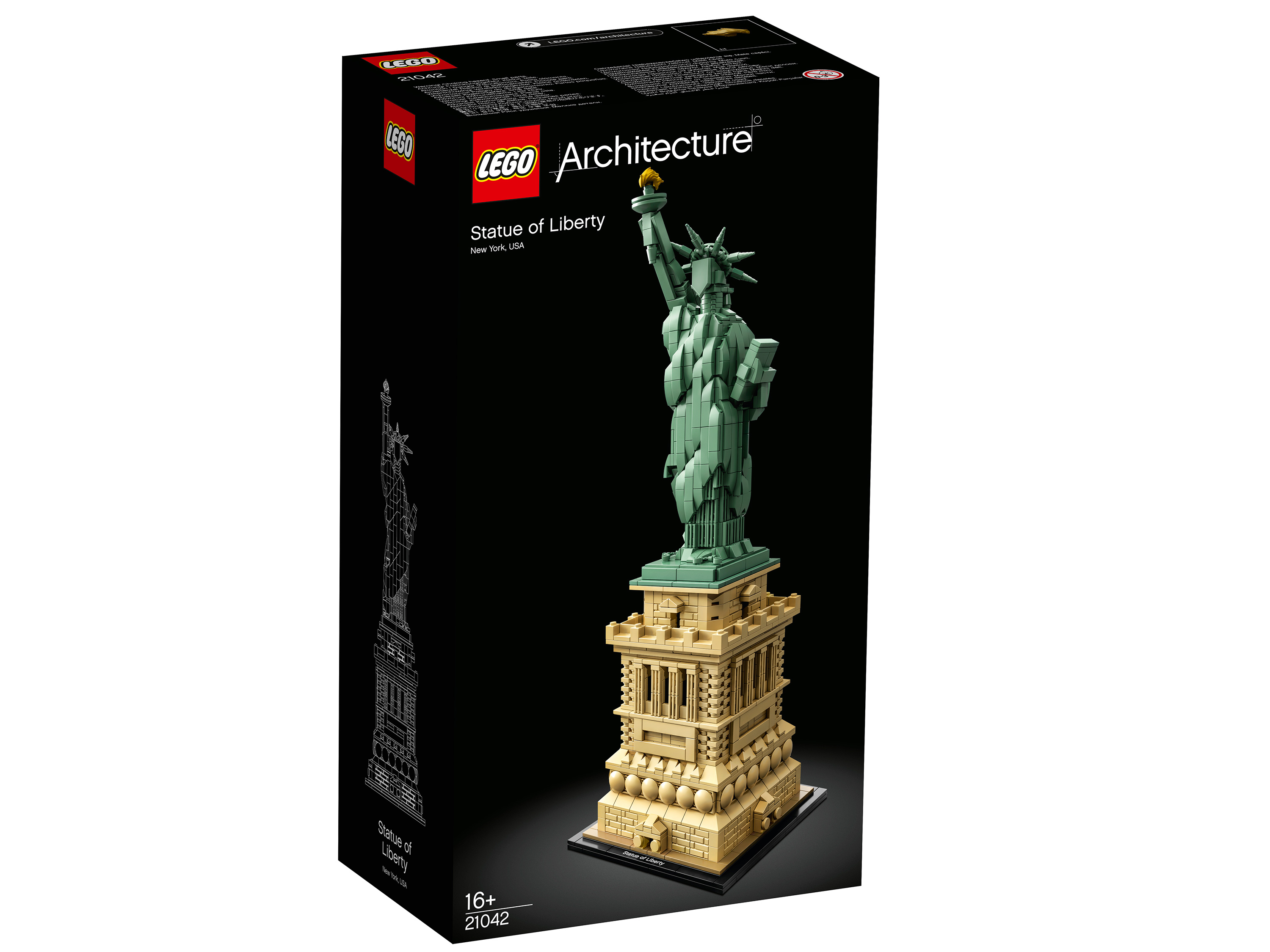 

Конструктор Lego Architecture Статуя Свободы, 1685 деталей, 21042