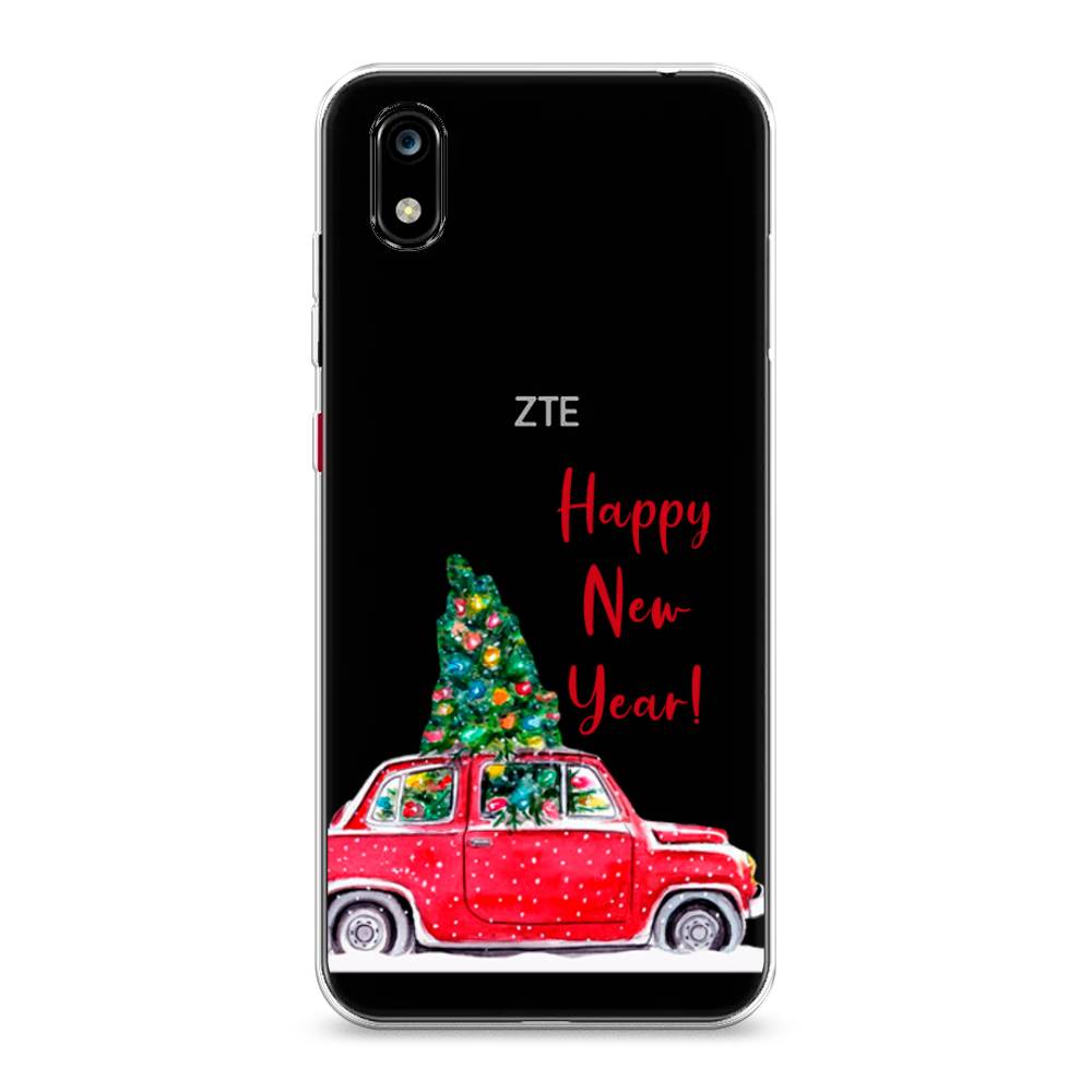 

Чехол на ZTE Blade A7 2019 "Happy New Year", Красный;зеленый, 133150-5