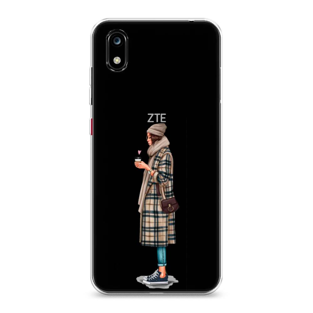 

Чехол на ZTE Blade A7 2019 "Утренний кофе", Коричневый;бежевый, 133150-6