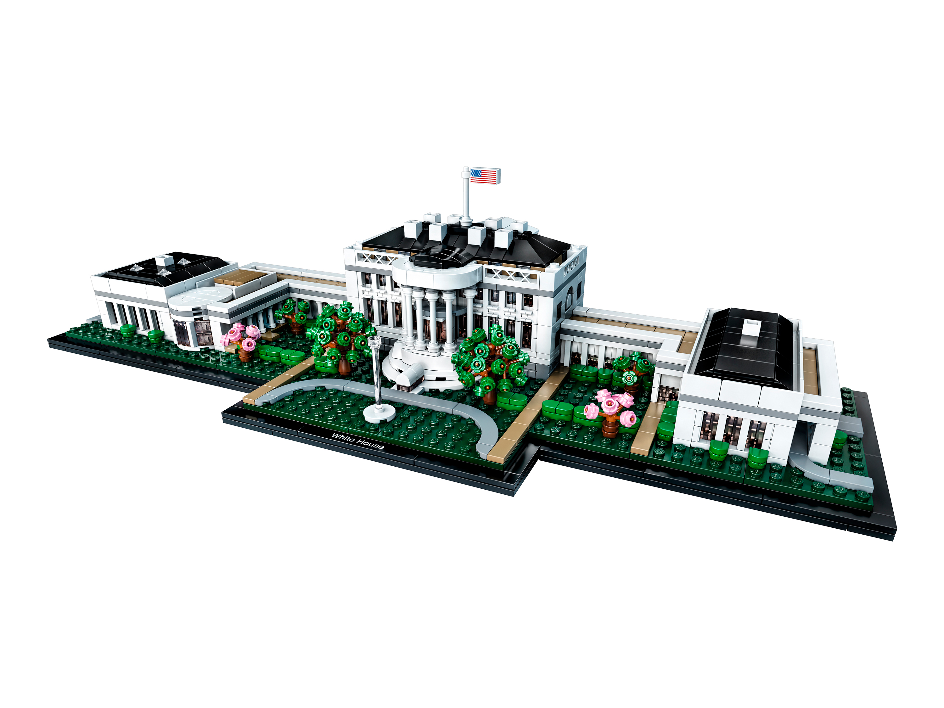 Конструктор Белый дом LEGO 21054 любите людей используйте вещи в обратную сторону это не работает