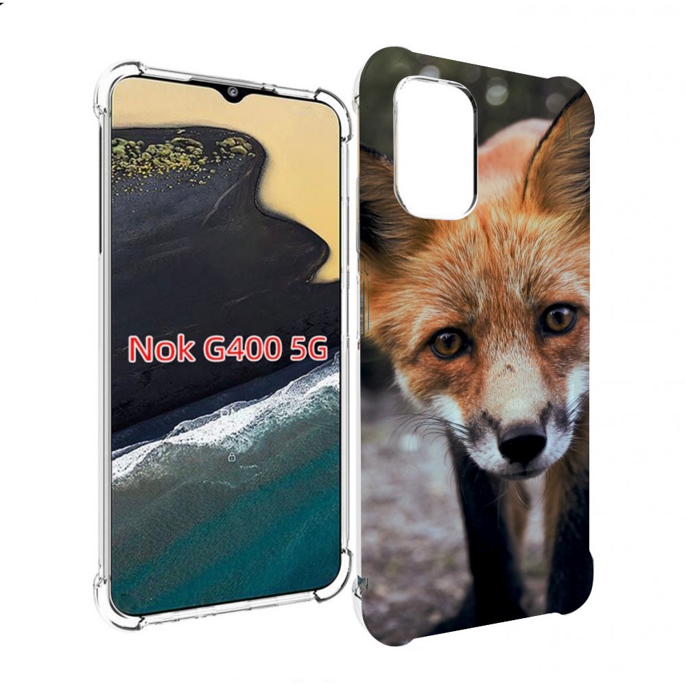 

Чехол MyPads Лисица для Nokia G400 5G, Прозрачный, Tocco