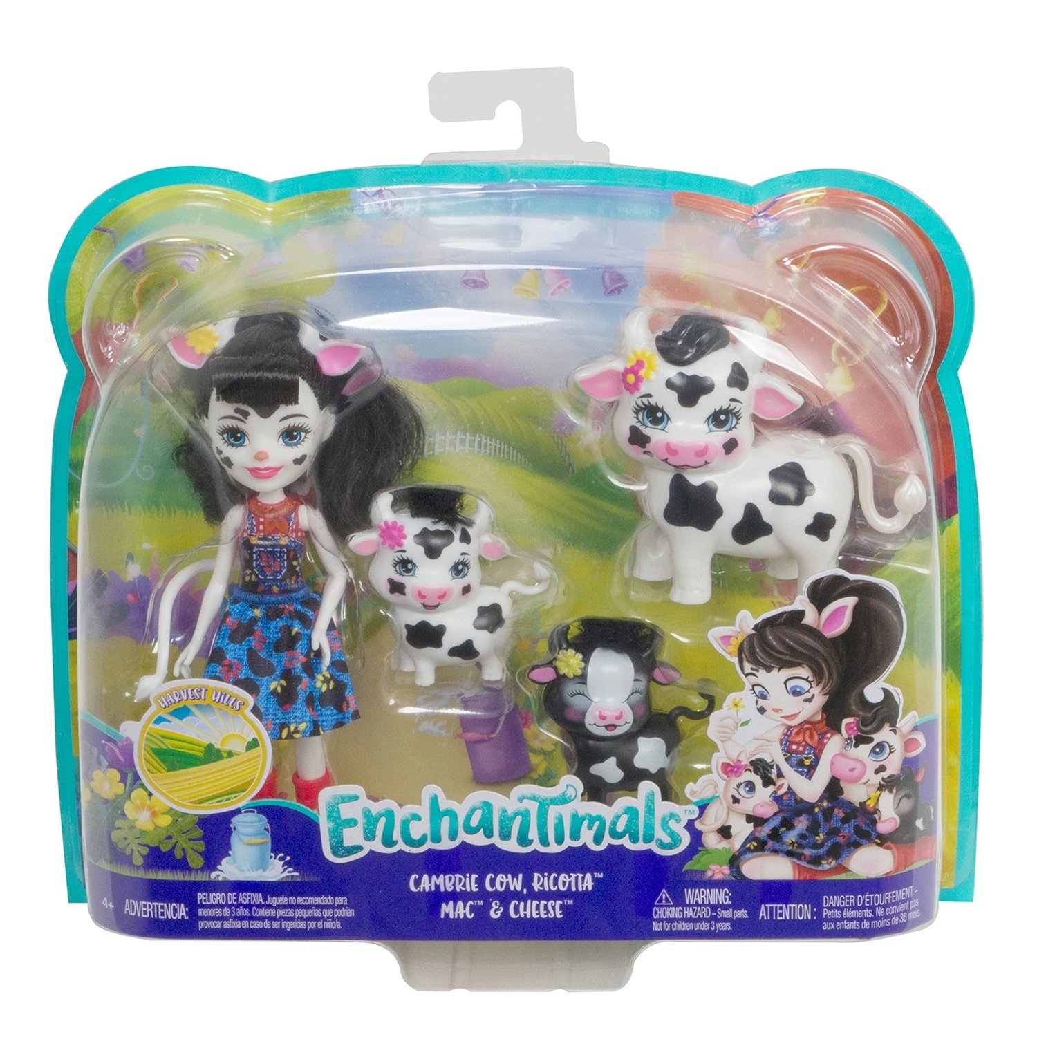 

Кукла Кэмбри Коровка и Рикотта Мак Чиз Mattel Enchantimals GJX44