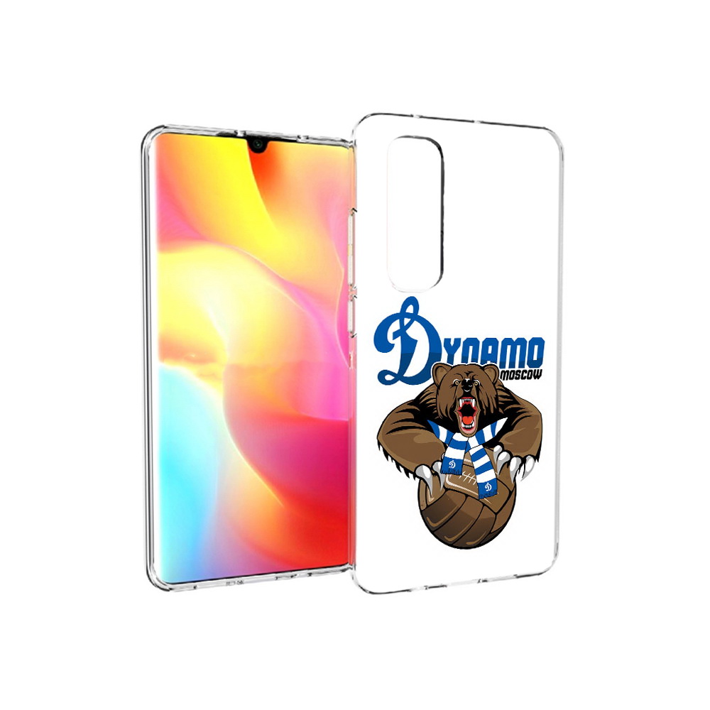 

Чехол MyPads Tocco для Xiaomi Mi Note 10 Lite ФК Динамо медведь (PT149714.254.175), Прозрачный, Tocco