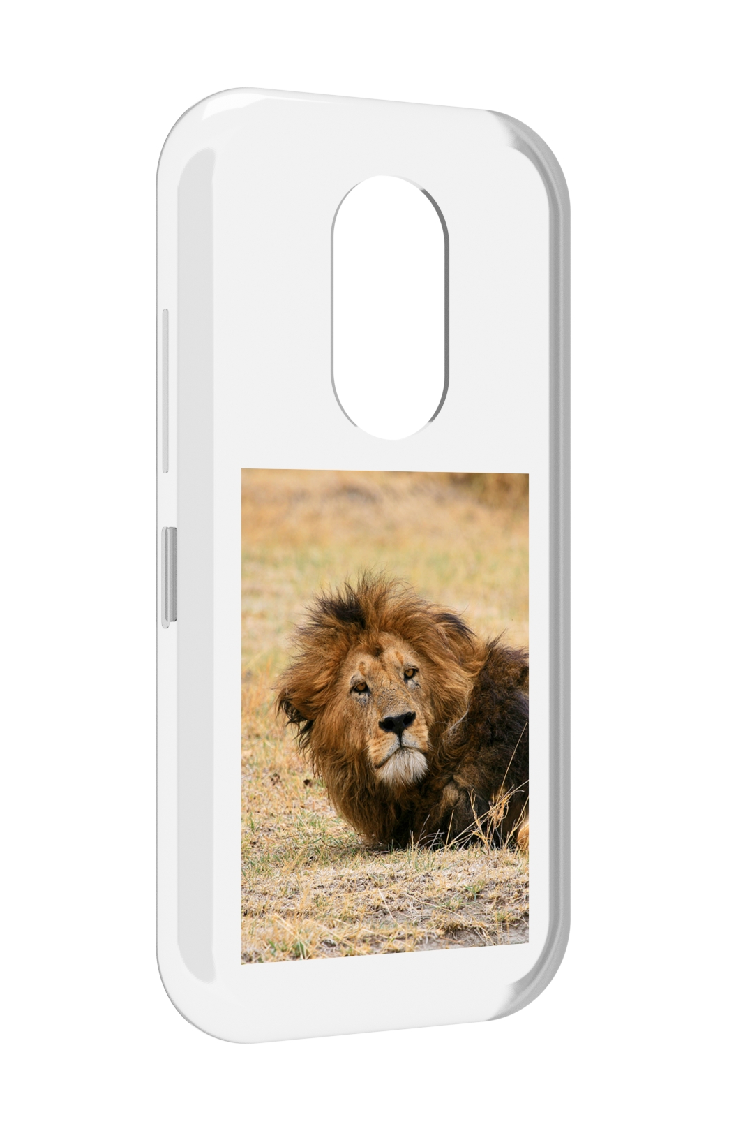 

Чехол MyPads Лев-лежит мужской для Doogee S61 / S61 Pro, Прозрачный, Tocco