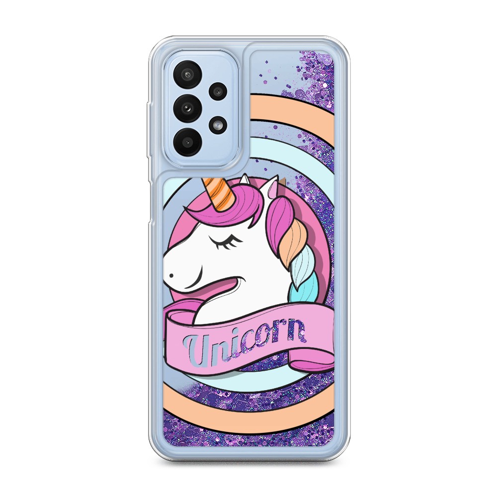 

Чехол Awog на Samsung Galaxy A23 "Unicorn зефирный", Розовый;белый;голубой, 2105092-1
