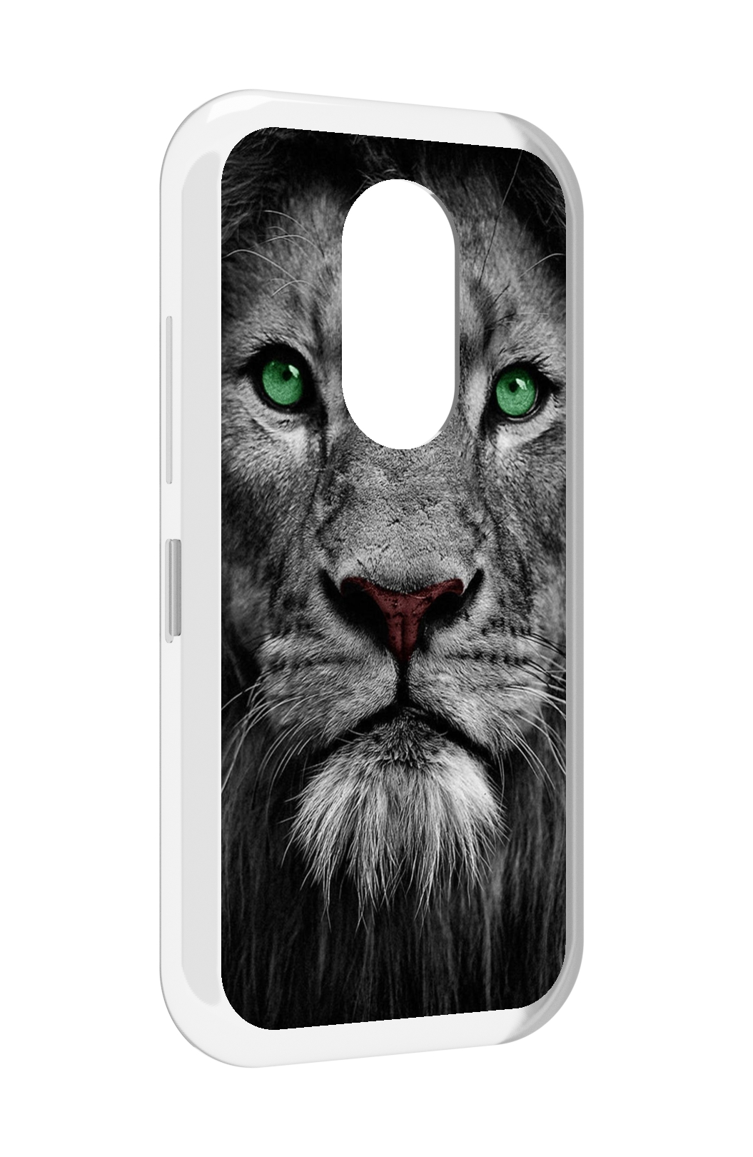

Чехол MyPads Лев-зеленоглазый мужской для Doogee S61 / S61 Pro, Прозрачный, Tocco