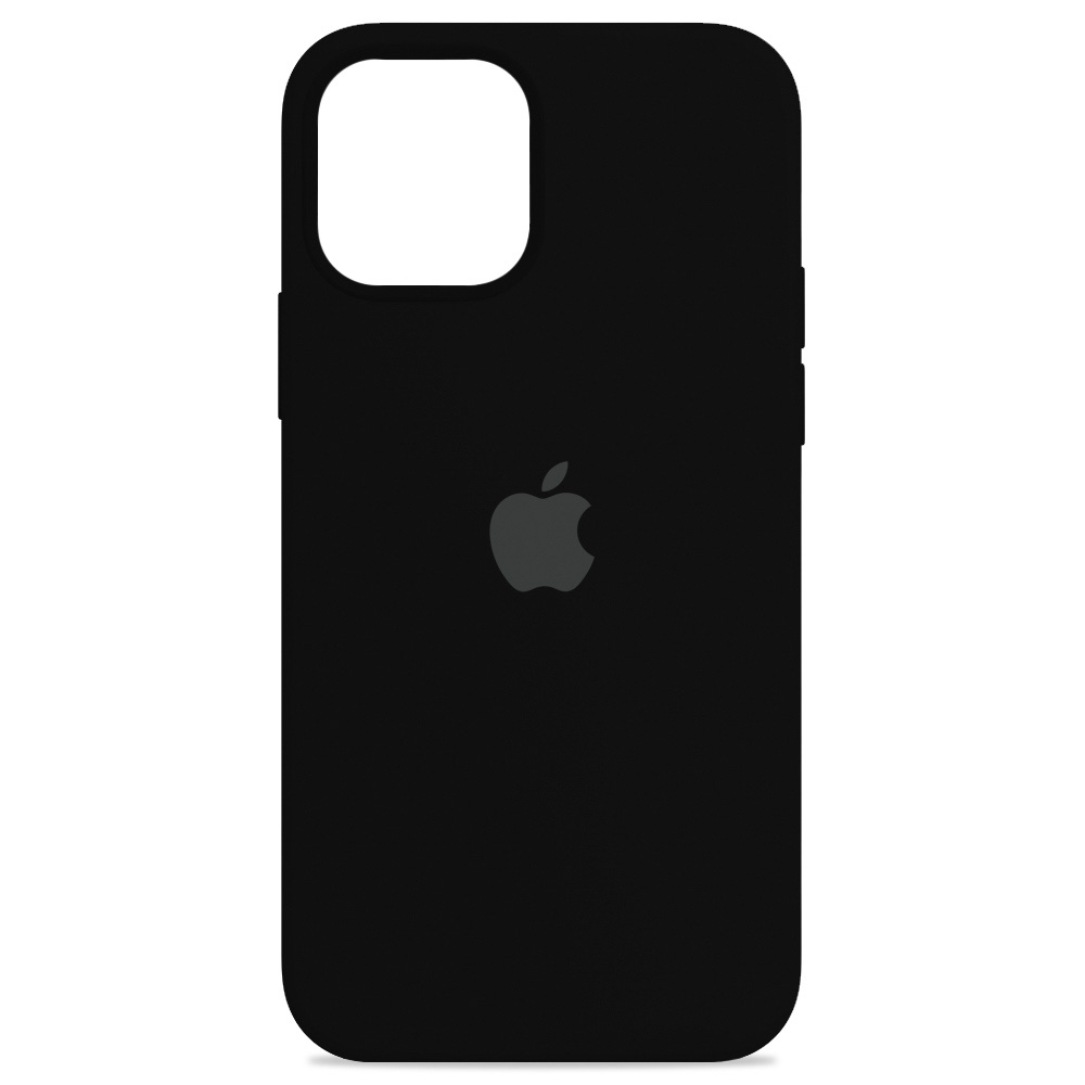 фото Чехол case-house silicone для iphone 12 pro max, black