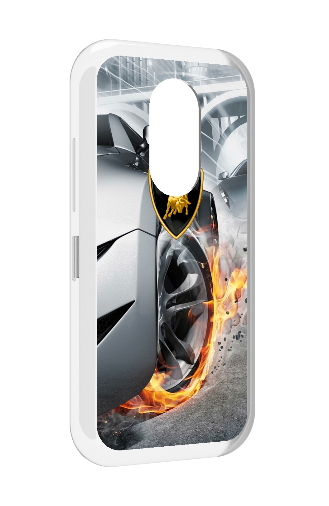 

Чехол MyPads Ламборгини мужской для Doogee S61 / S61 Pro, Прозрачный, Tocco
