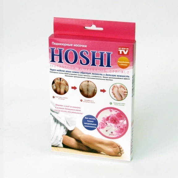 

Педикюрные носочки Hoshi - Роза