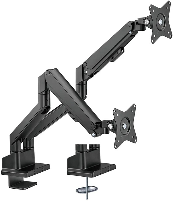 Кронштейн Ridberg Monitor Arm LDT62 Dual LDT62-C024 (Black)