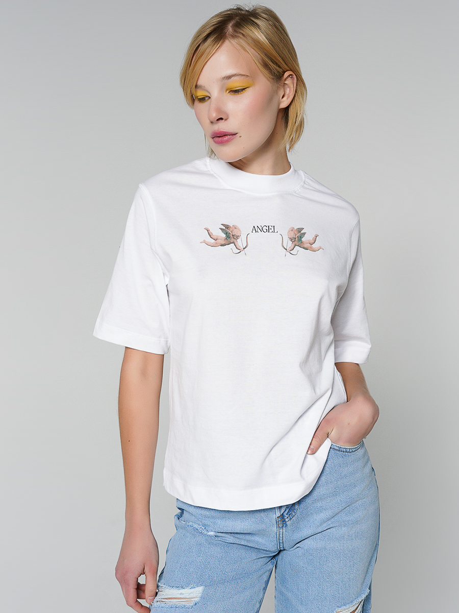 

Футболка женская ТВОЕ 85445 белая XL, 85445