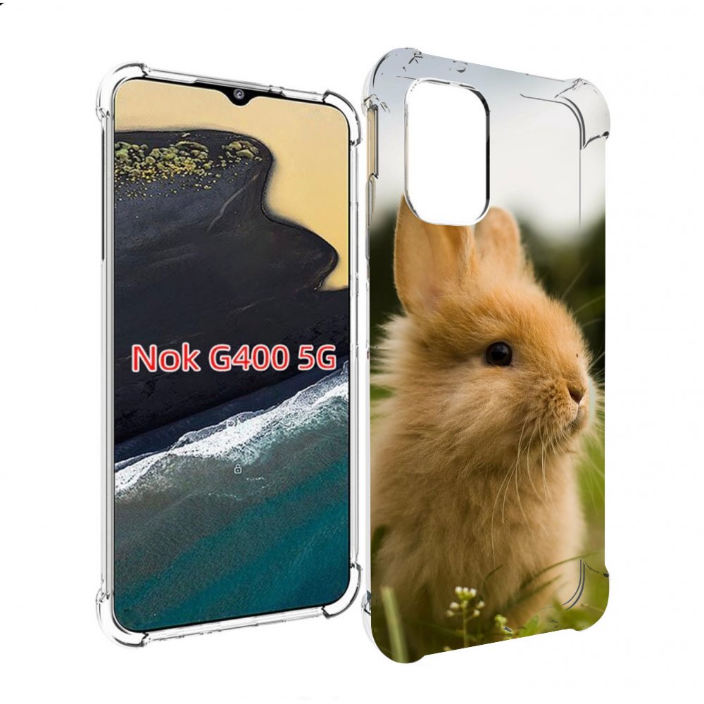 

Чехол MyPads Кролик для Nokia G400 5G, Прозрачный, Tocco