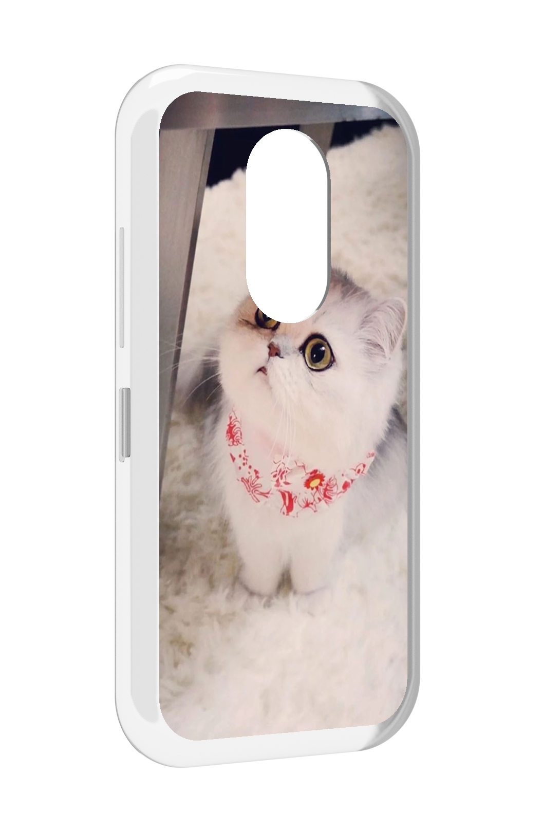 

Чехол MyPads Котеночек женский для Doogee S61 / S61 Pro, Прозрачный, Tocco